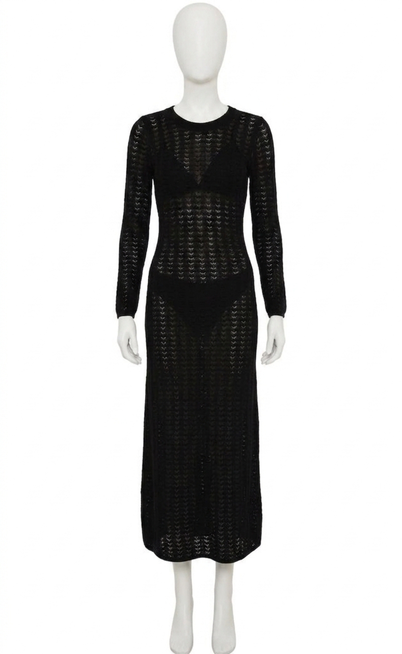 NEW BEACH RIOT dolly maxi dress in midnight